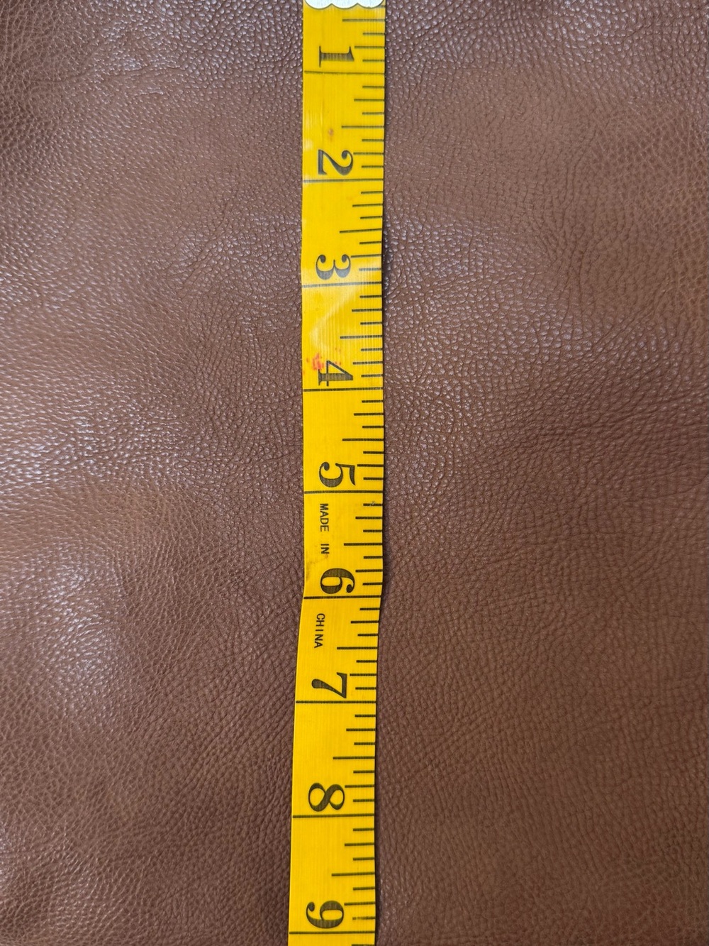 Joy Susan Vegan Brown Leather Crossbody Purse - Picture 10 of 14